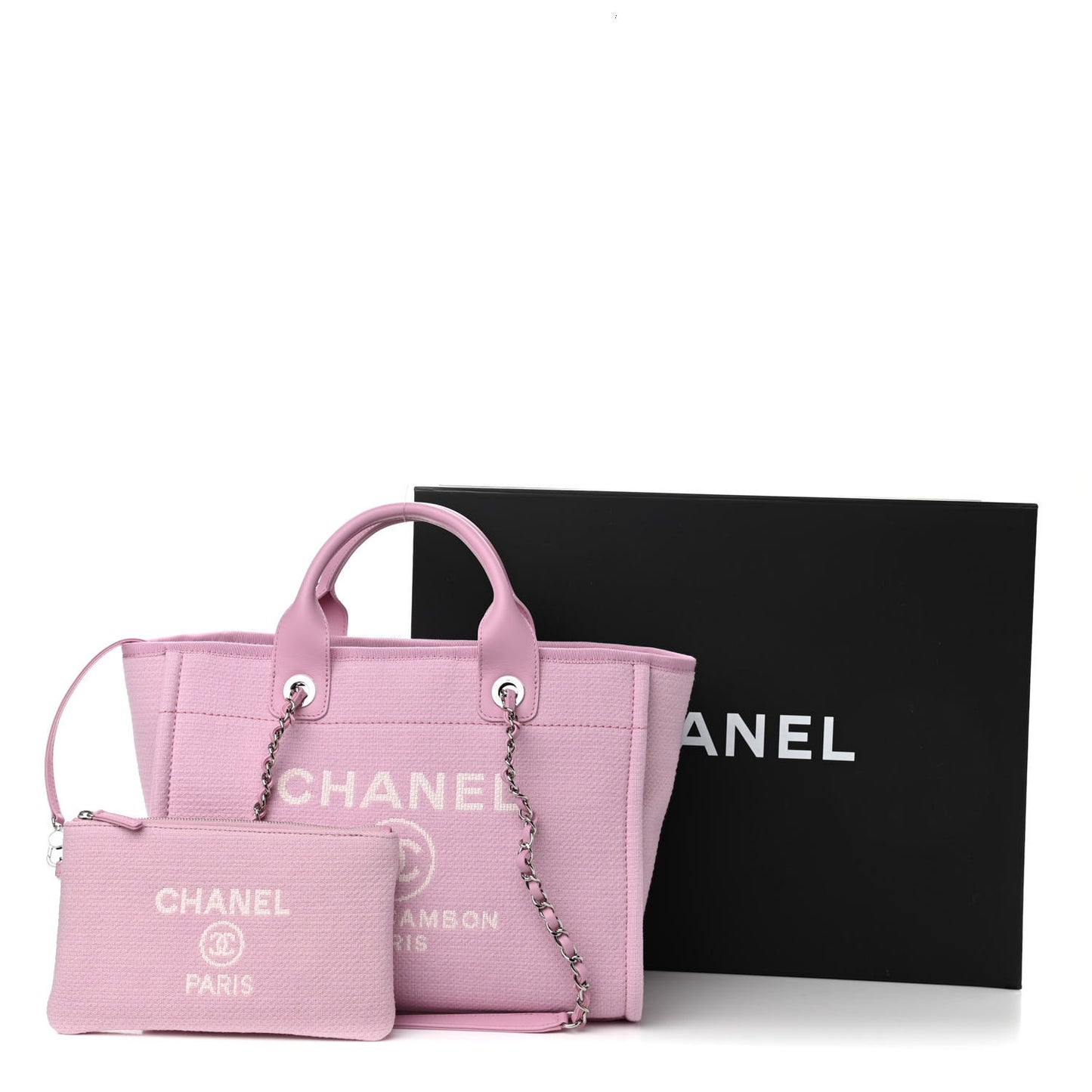 Mixed Fibers Small Deauville Tote Pink