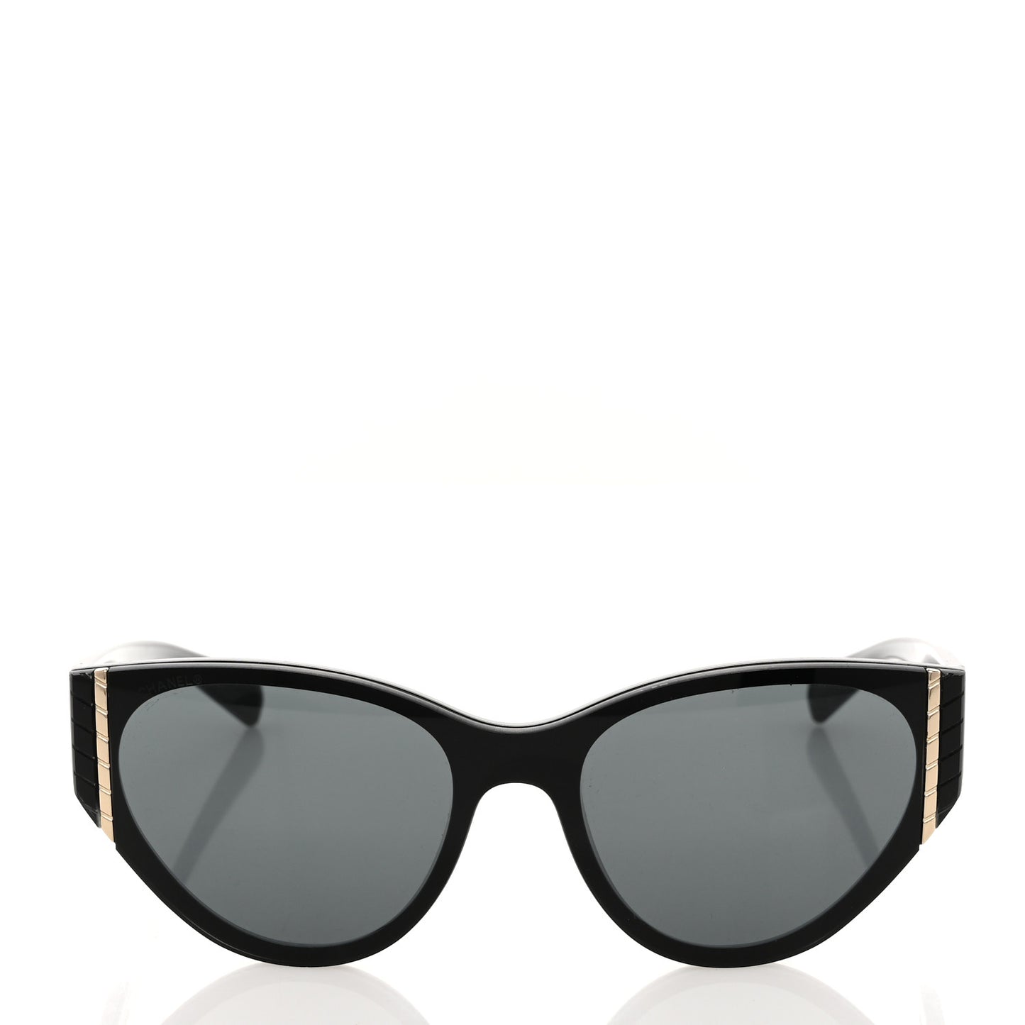 Acetate Cat Eye Sunglasses 6054 Black