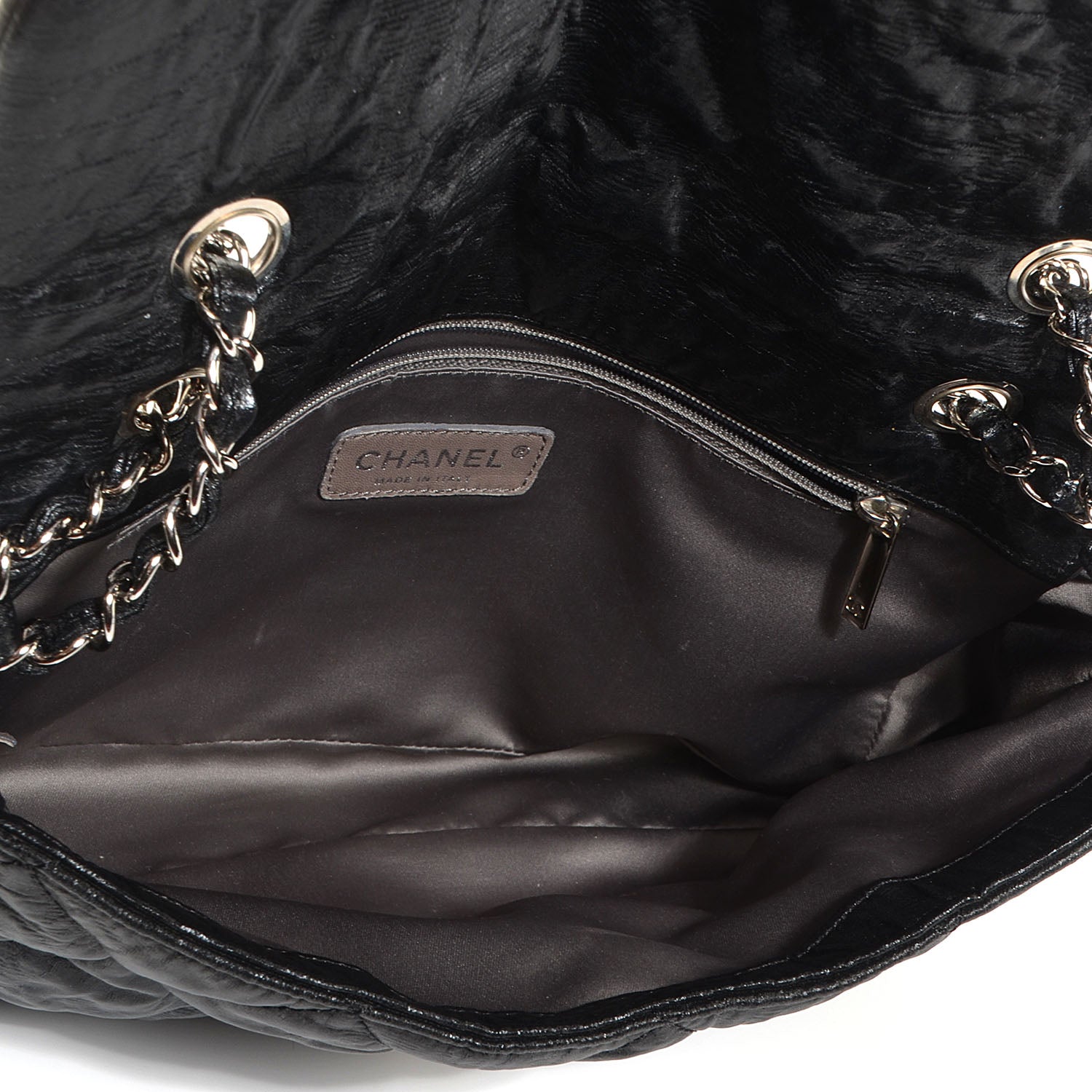 Chanel Coated Canvas Le Marais Flap Black 8 of 8