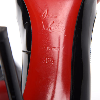 Christian Louboutin Patent So Kate 120 Pumps 38.5 Black 8 of 14