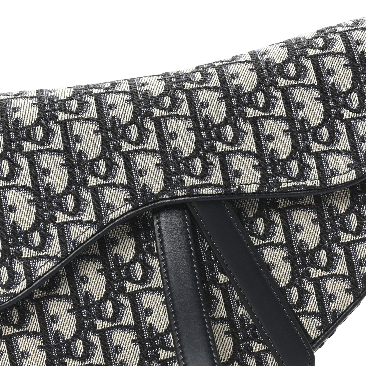 Oblique Saddle Bag Blue