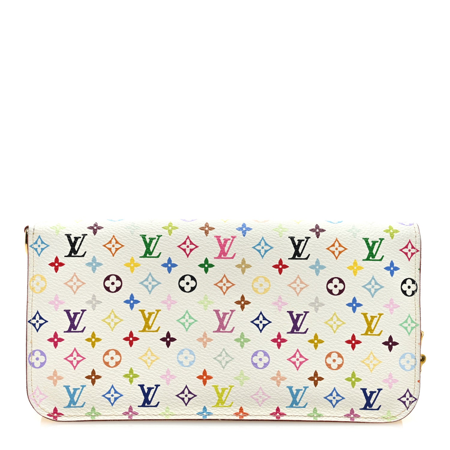 Louis Vuitton Monogram Multicolor Insolite Wallet White Citron 1 of 6