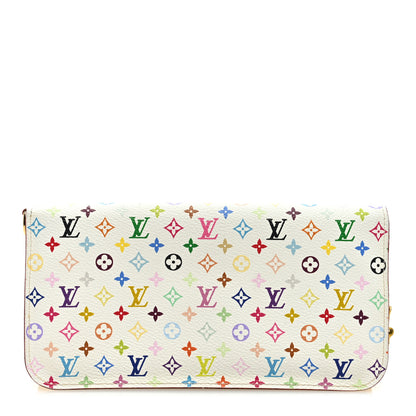 Louis Vuitton Monogram Multicolor Insolite Wallet White Citron 1 of 6