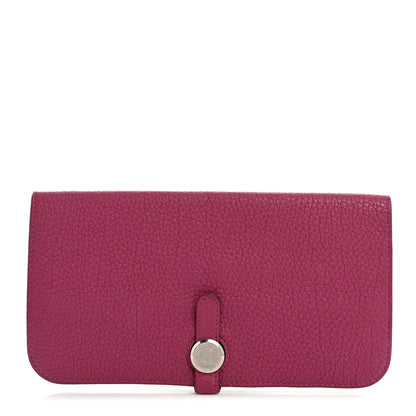 Hermes Togo Dogon Recto Verso Wallet Tosca 1 of 7