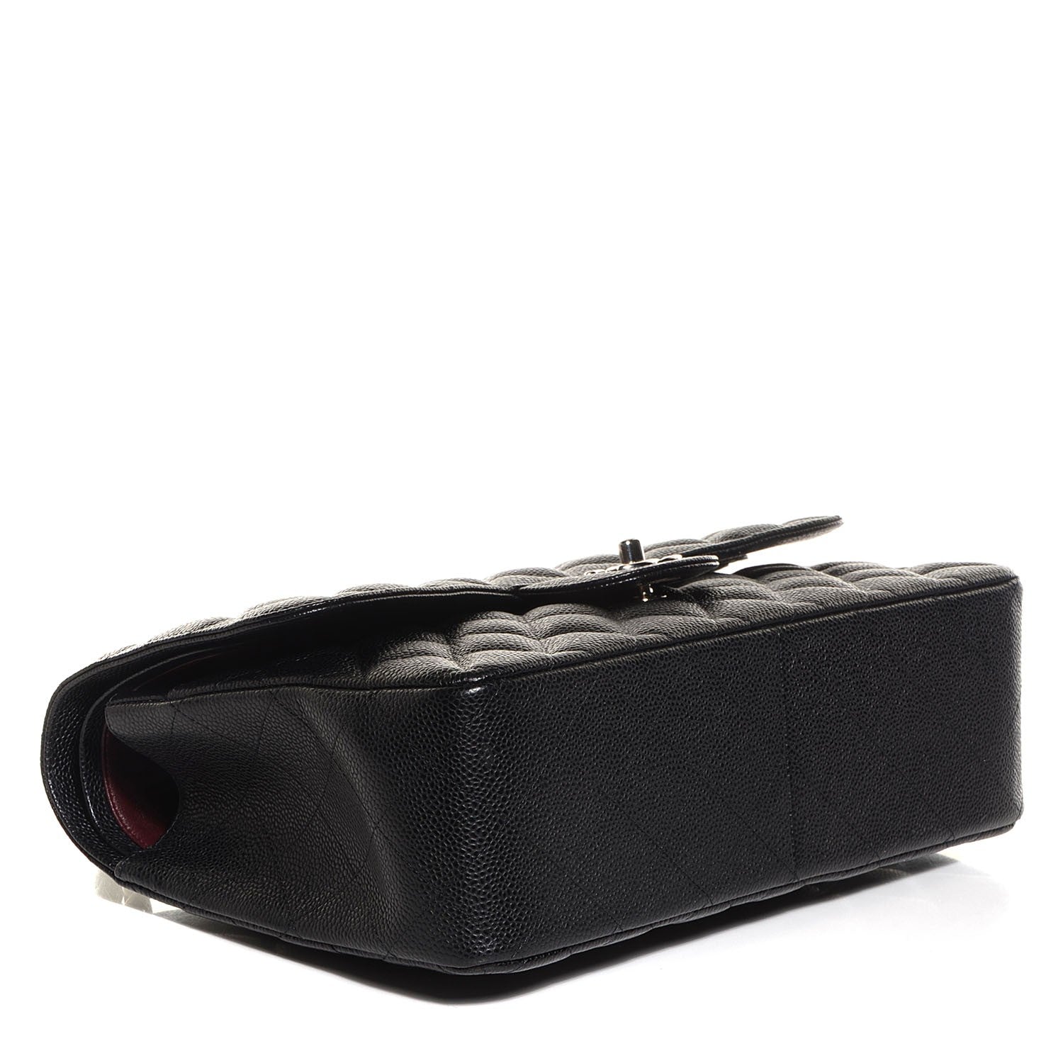 Chanel Caviar Quilted Jumbo Double Flap Black 4 of 10