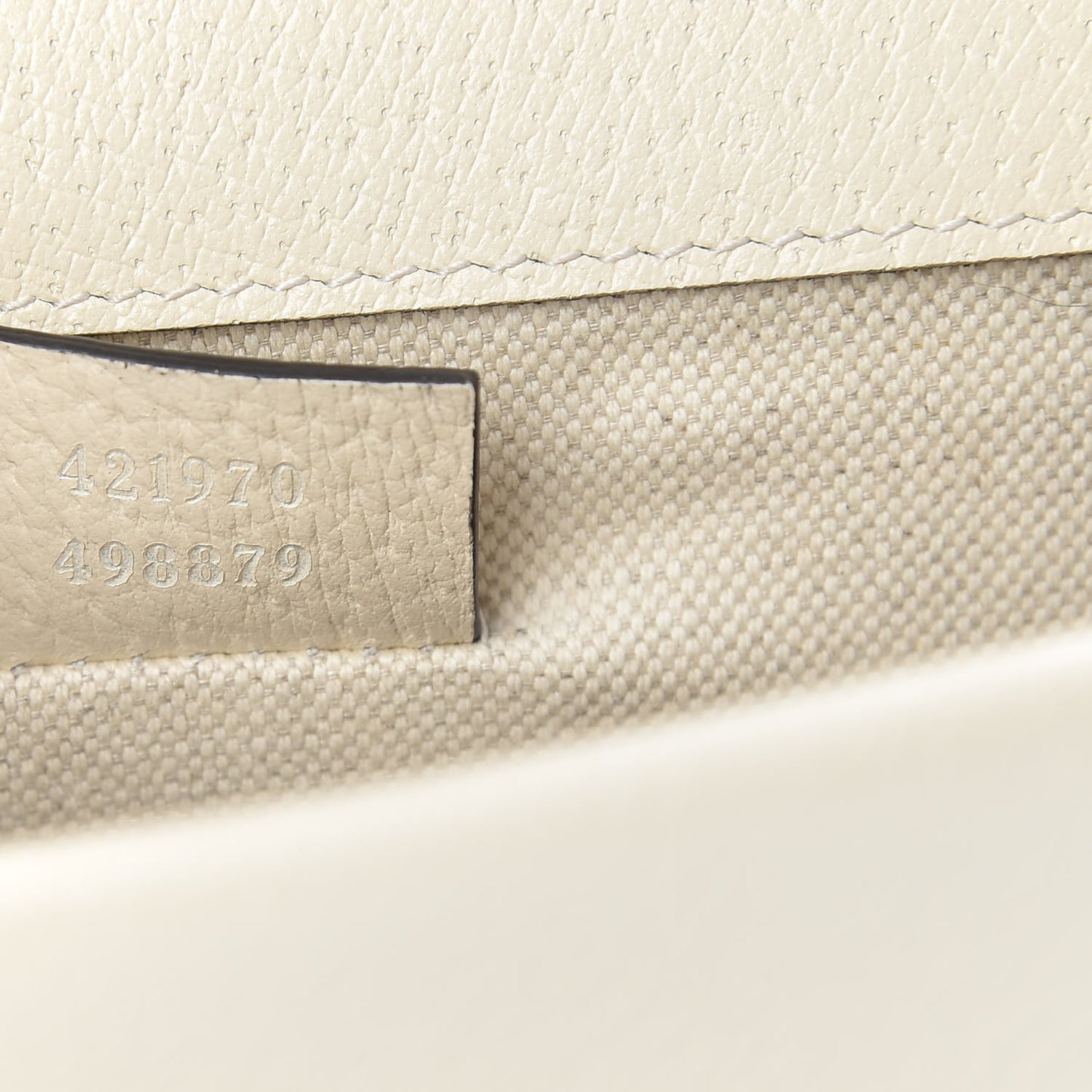 Textured Calfskin Crystal Mini Dionysus Shoulder Bag Mystic White