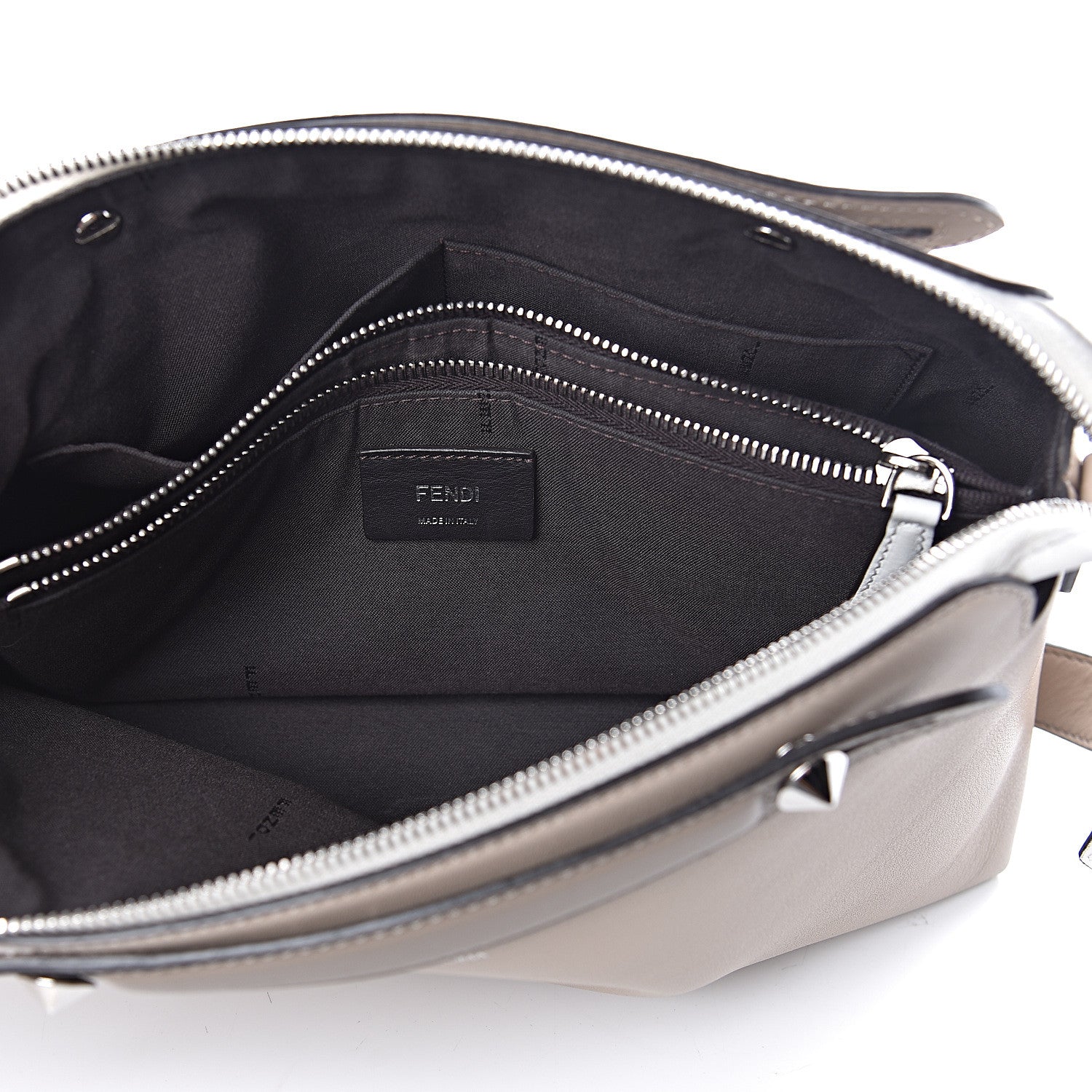 Fendi Vitello Dolce 4 Color Medium By The Way Boston Bag Nuvola Tortora Multicolor 5 of 10