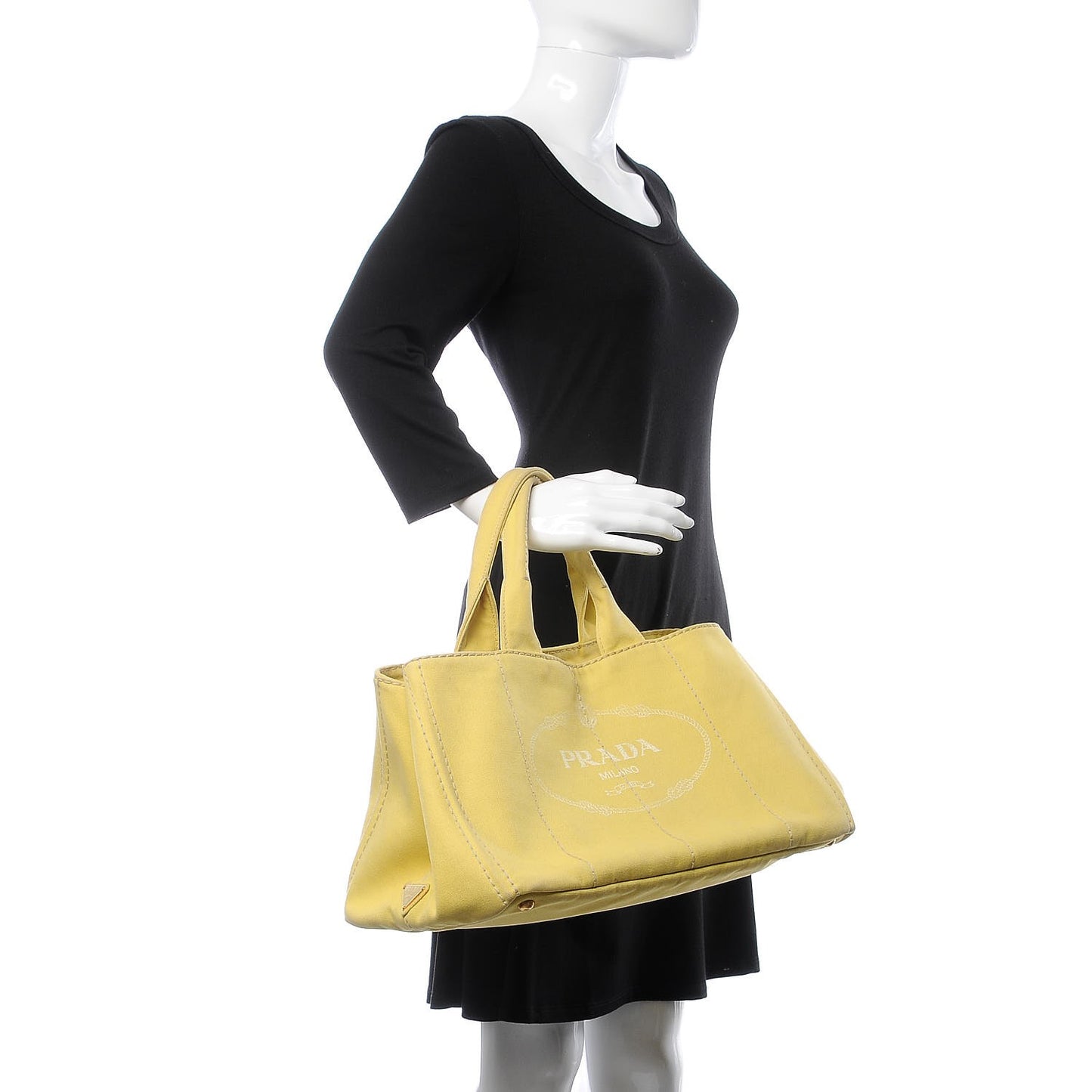 Canvas Canapa Logo Tote Yellow