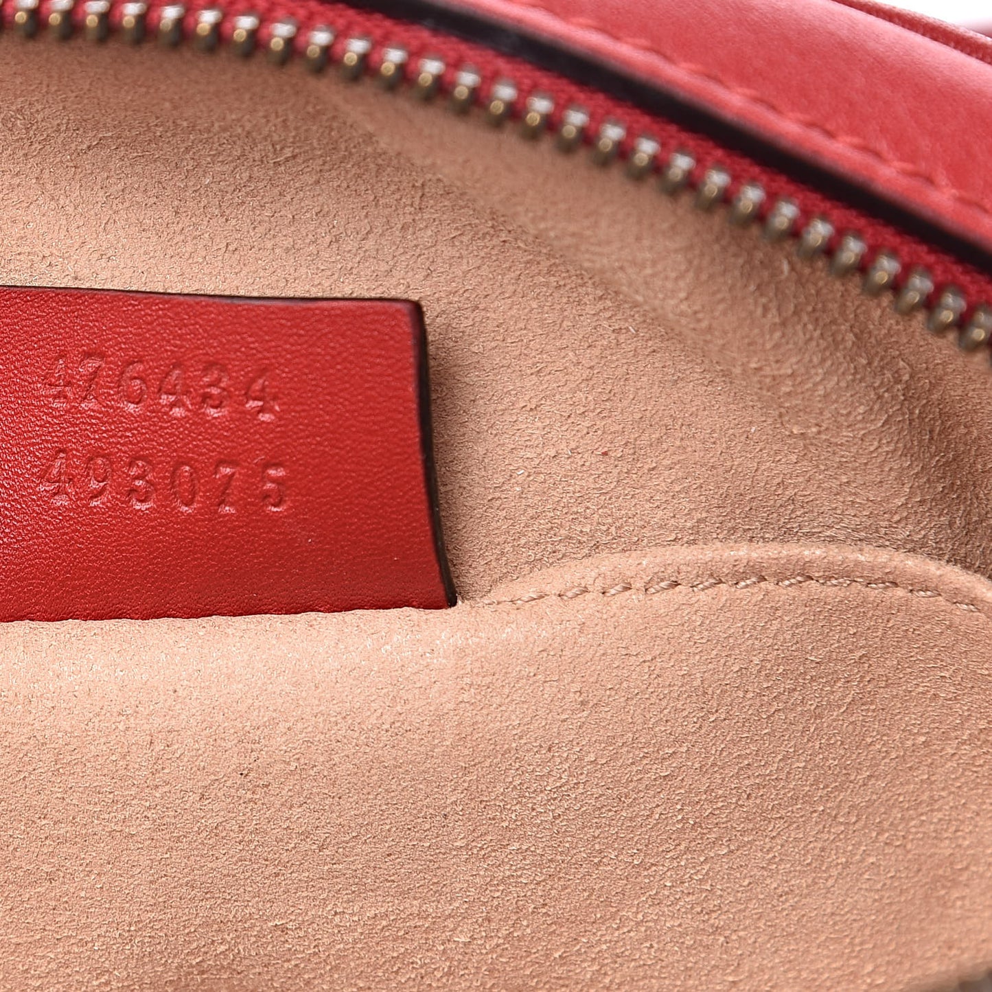 Calfskin Matelasse GG Marmont Belt Bag 95 38 Hibiscus Red