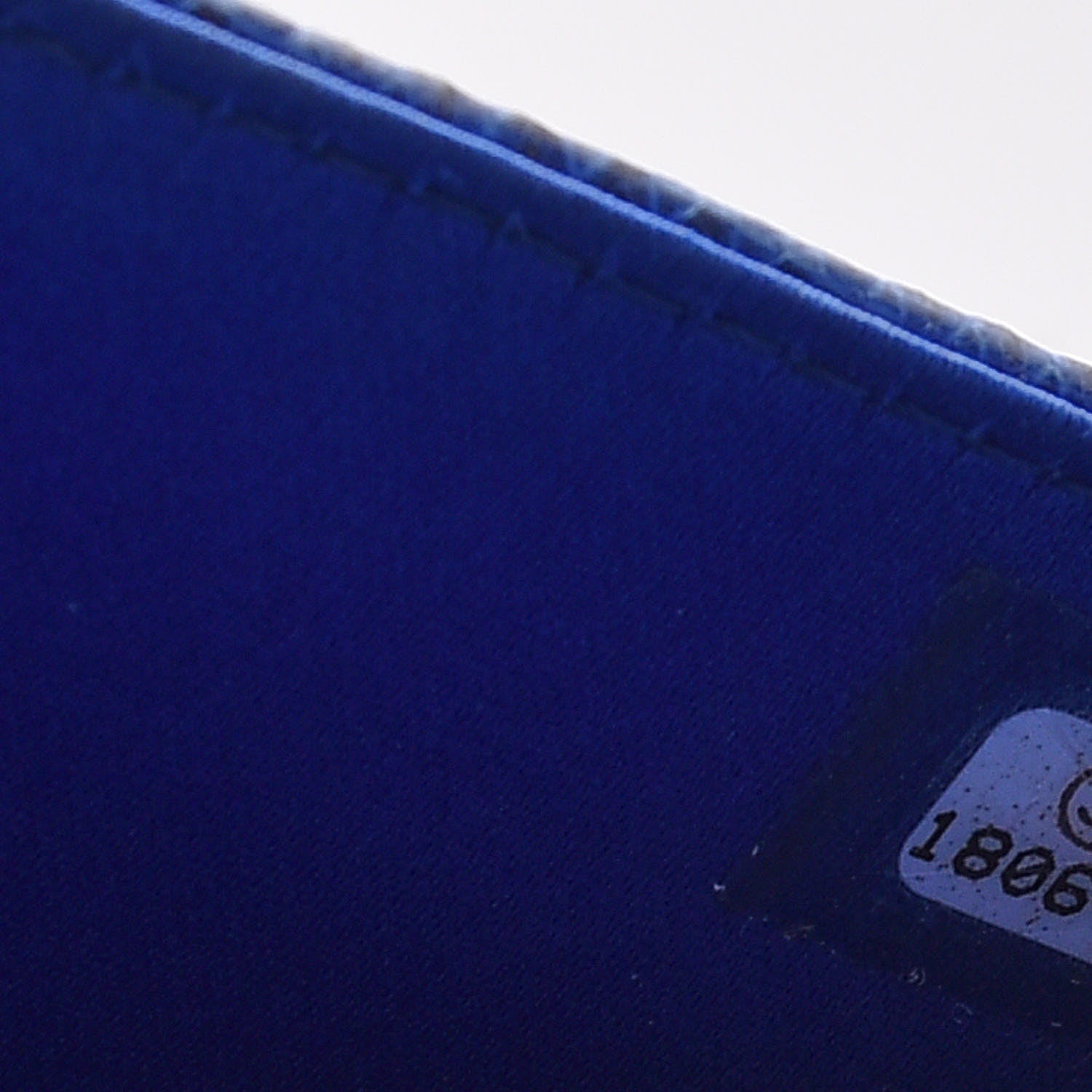 Chanel Lizard Boy Wallet on Chain WOC Blue 10 of 15