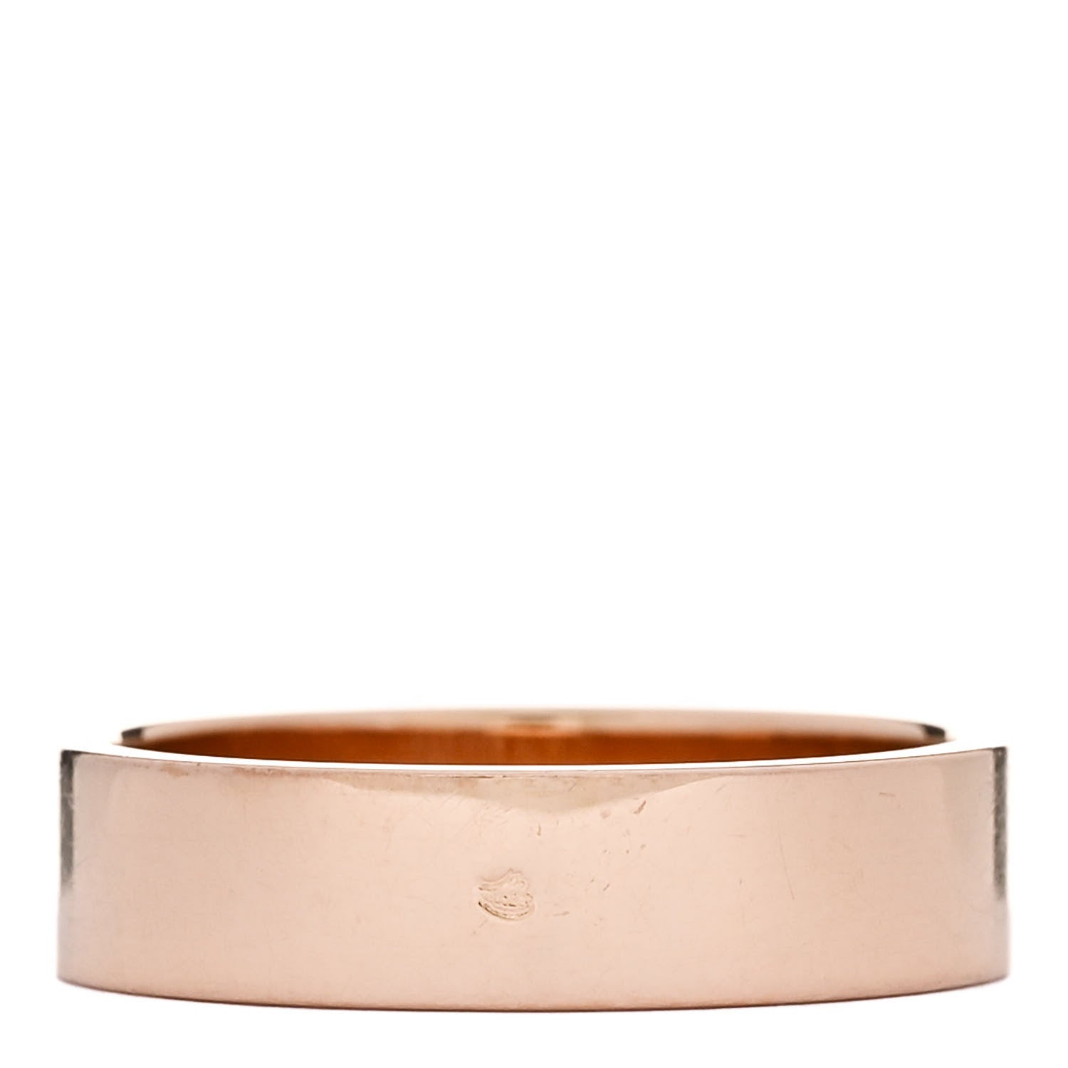 Hermes 18K Rose Gold PM Collier De Chien Ring 56 7.75 3 of 5