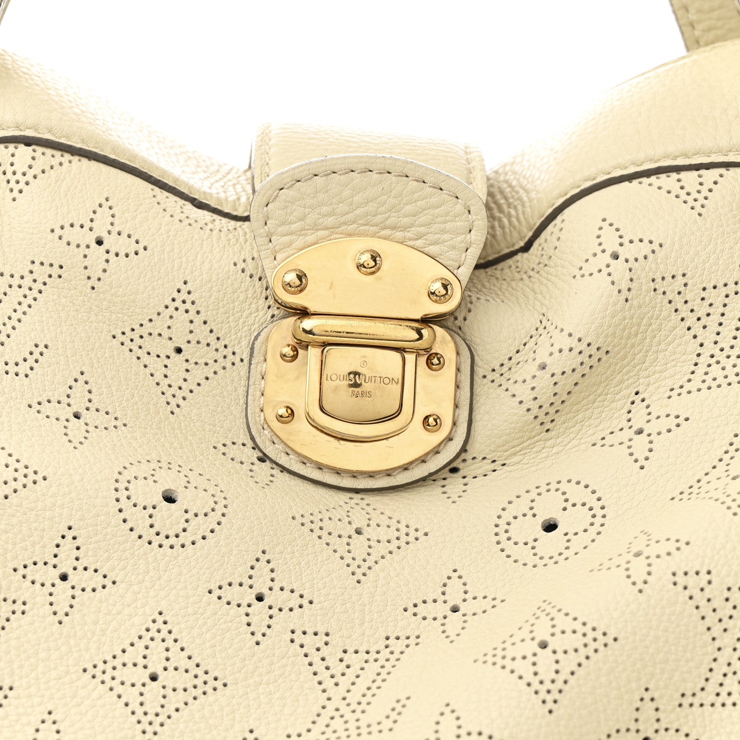 Louis Vuitton Mahina Cirrus MM Ivory 7 of 9