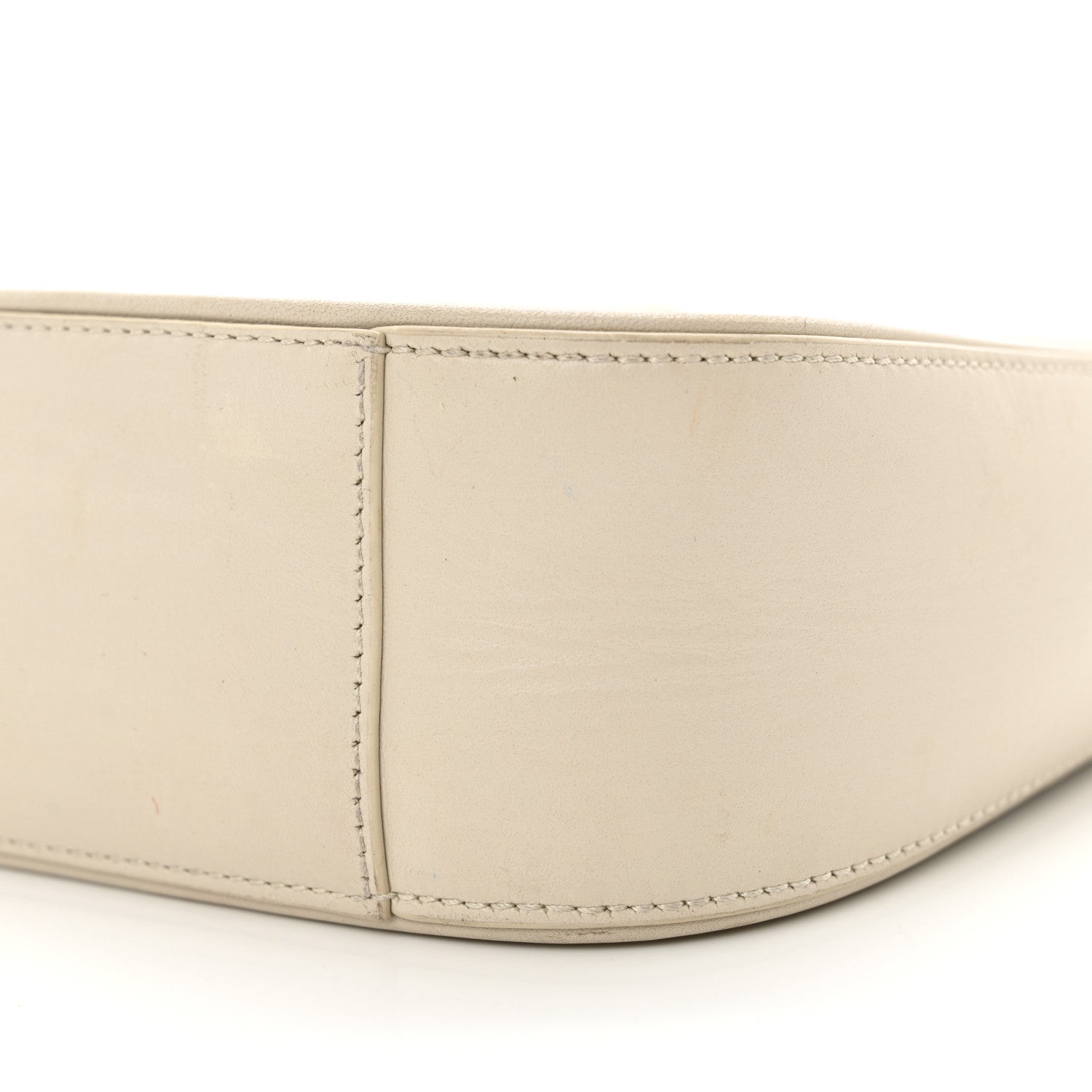 Saint Laurent Smooth Calfskin Le 5 A 7 Hobo Crema Soft 10 of 15