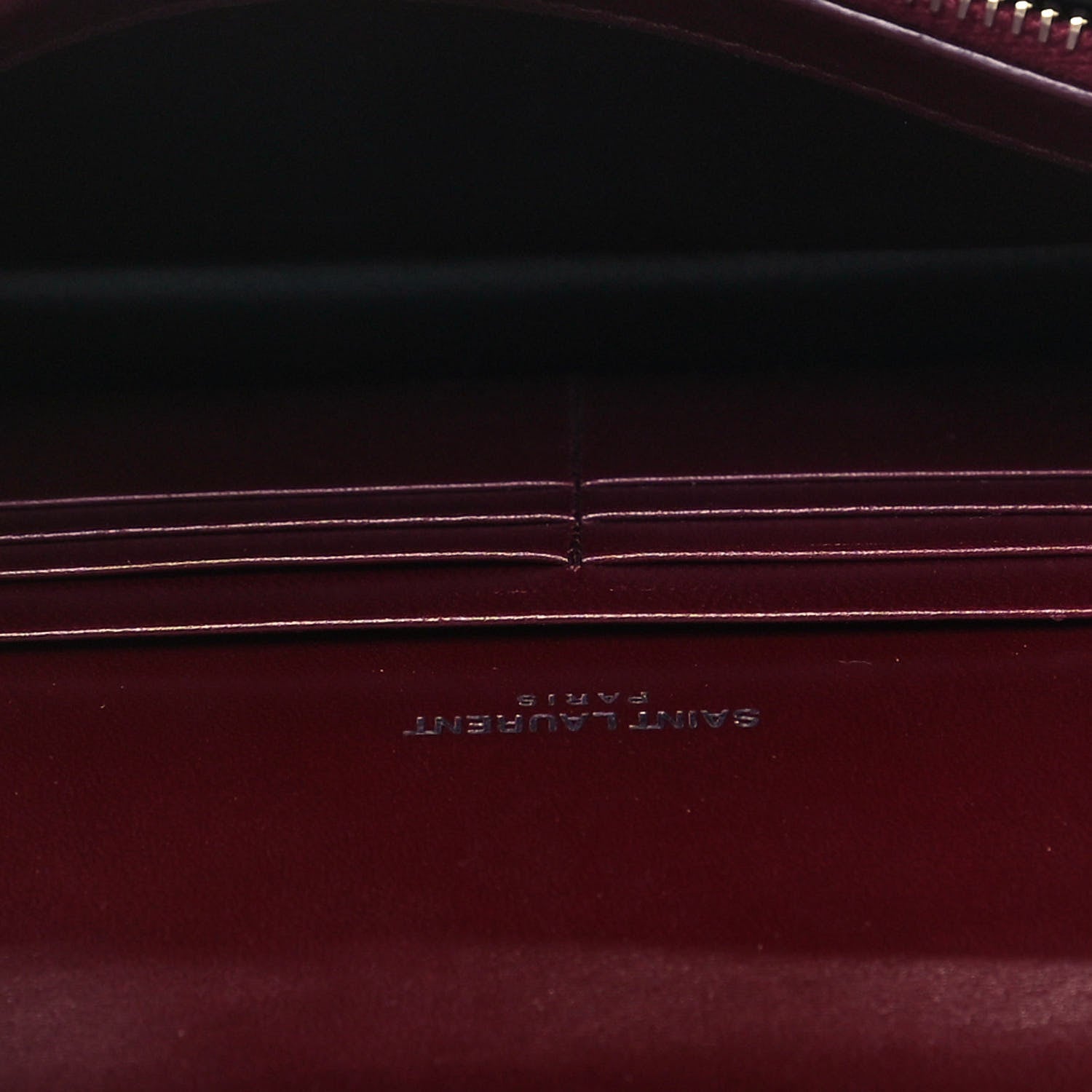 Saint Laurent Velvet Crystal Monogram Kate Tassel Shoulder Bag Rouge Legion 5 of 8