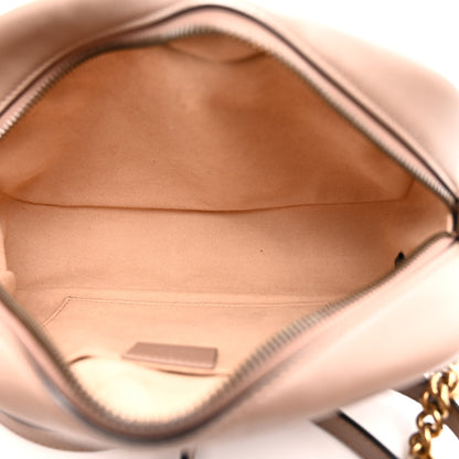 Gucci Calfskin Matelasse Small GG Marmont Chain Shoulder Bag Porcelain Rose 5 of 12