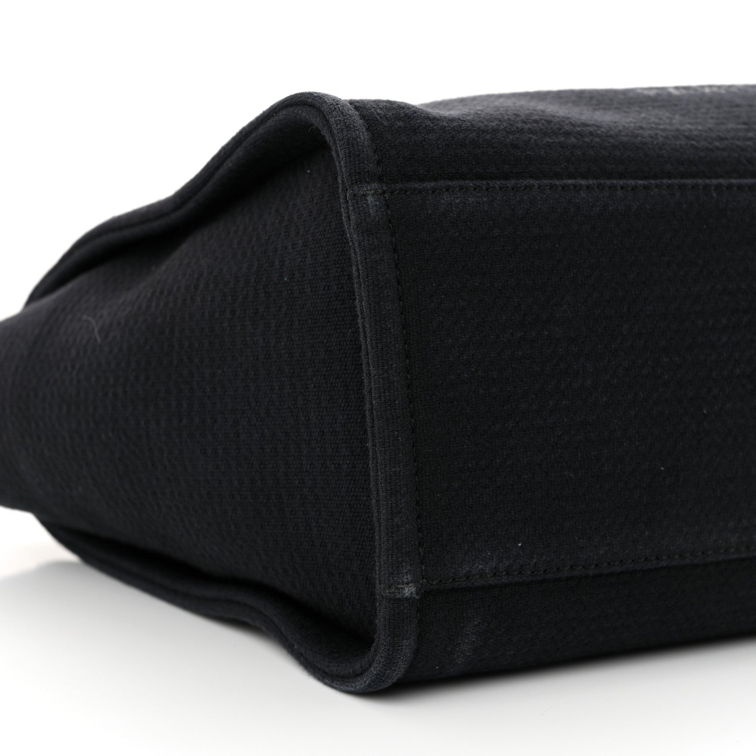 Chanel Mixed Fibers Small Deauville Tote Navy 10 of 16