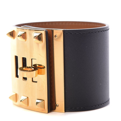 Hermes Chamonix Extreme Kelly Bracelet S Black 1 of 5