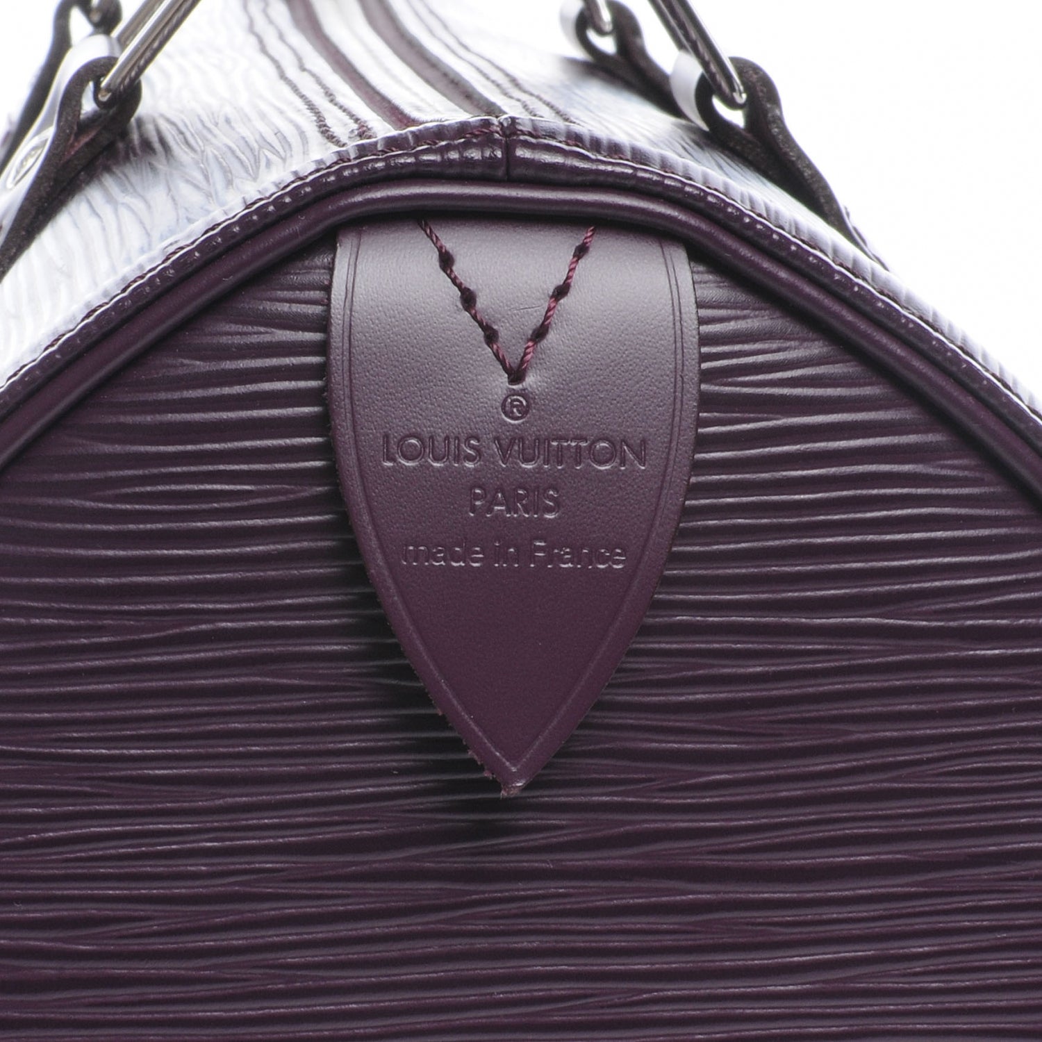 Louis Vuitton Epi Speedy 25 Cassis Purple 3 of 7