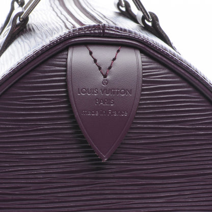 Louis Vuitton Epi Speedy 25 Cassis Purple 3 of 7