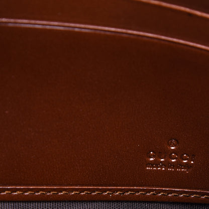 Gucci Calfskin GG Supreme Monogram Continental Wallet Brown 6 of 12
