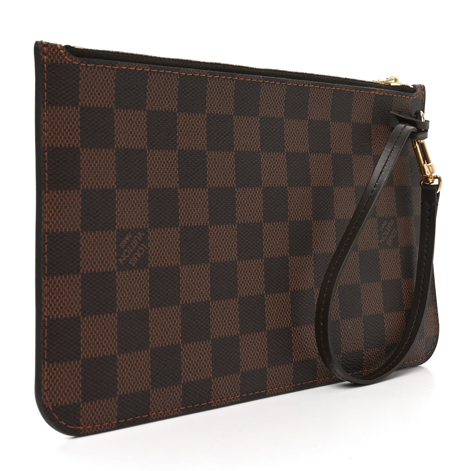 Louis Vuitton Damier Ebene Neverfull MM GM Pochette 3 of 6