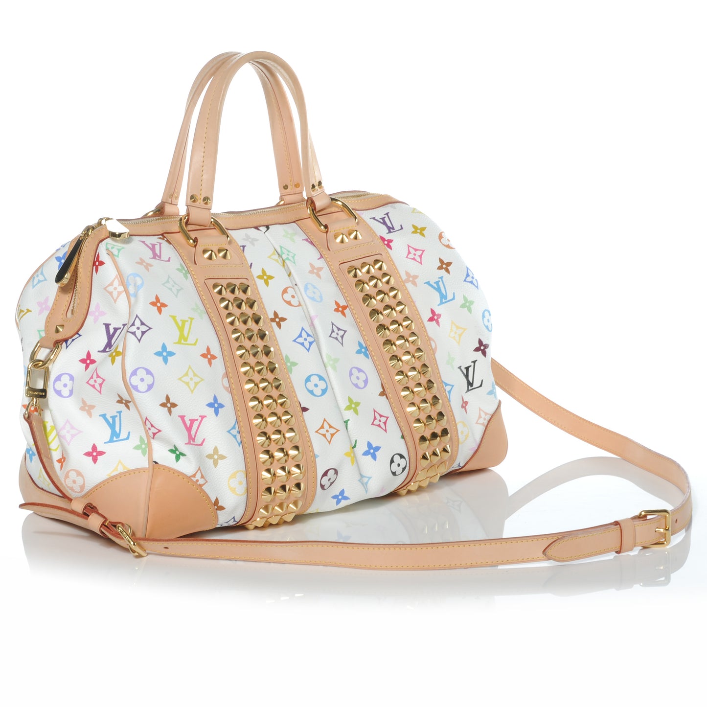 Monogram Multicolor Courtney GM White