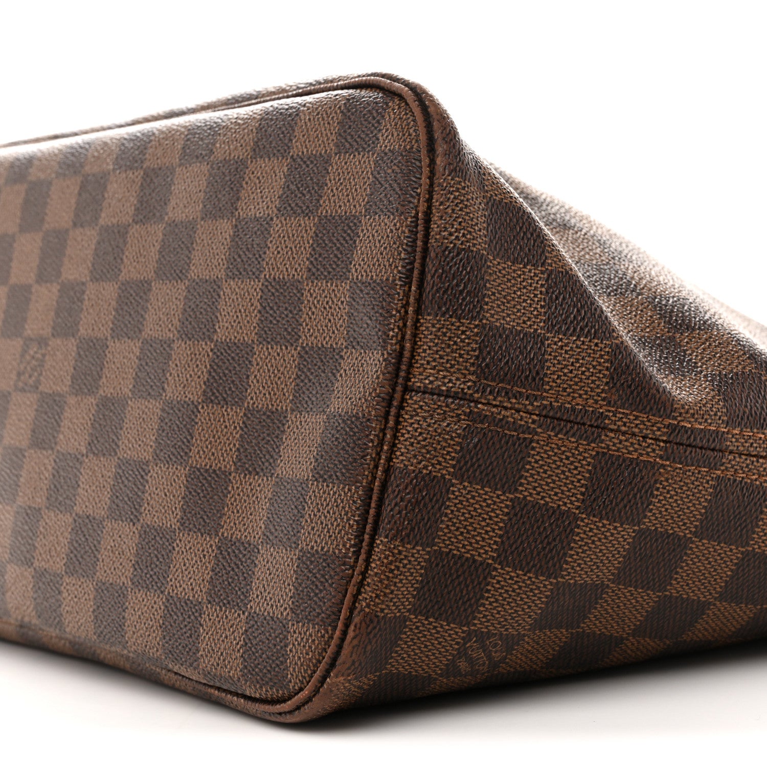 Louis Vuitton Damier Ebene Neo Neverfull MM Rose Ballerine 9 of 15