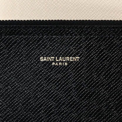 Saint Laurent Grained Calfskin Large Shopping Tote Vintage Black 8 of 11