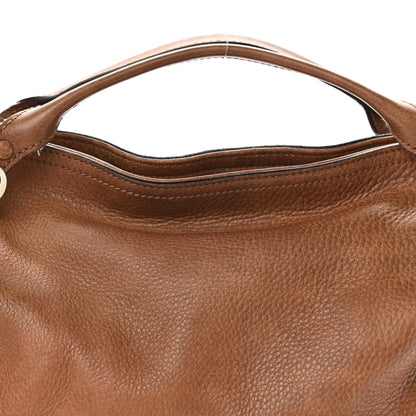 Gucci Pebbled Calfskin Medium Miss GG Top Handle Bag Light Cuir 8 of 12