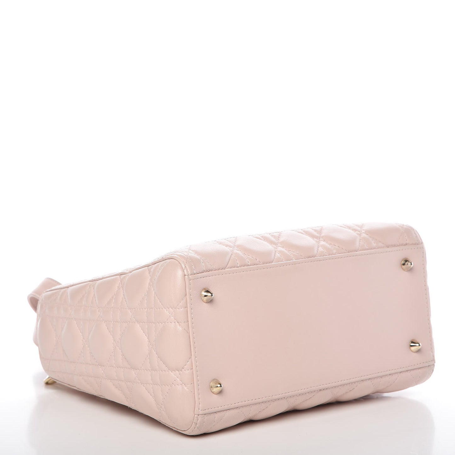 Lambskin Cannage Medium Lady Dior Light Pink