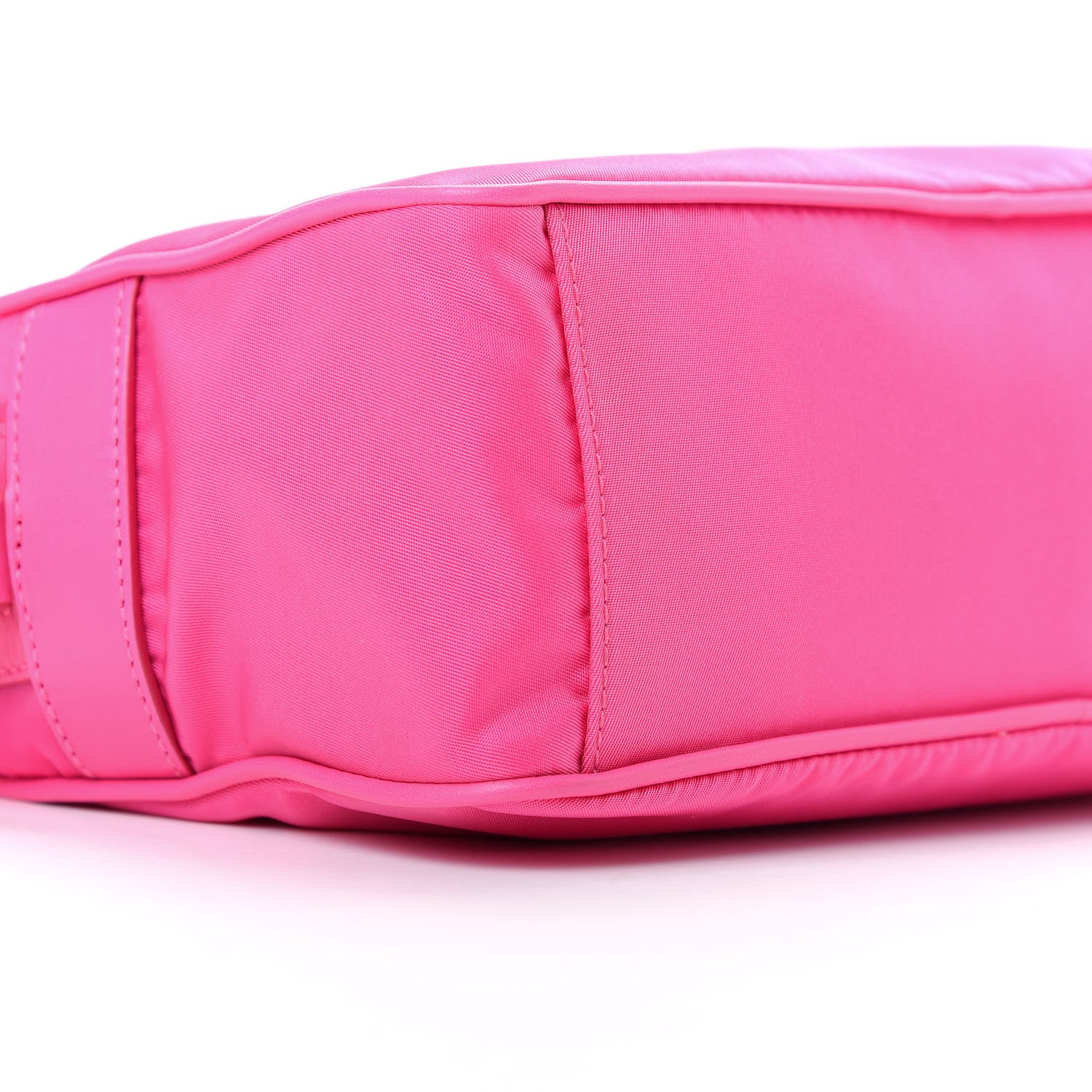 Prada Tessuto Nylon Soft Calf Camera Bag Fuxia 6 of 10