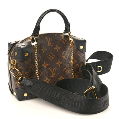 Louis Vuitton Monogram Petite Malle Souple Black 3 of 9