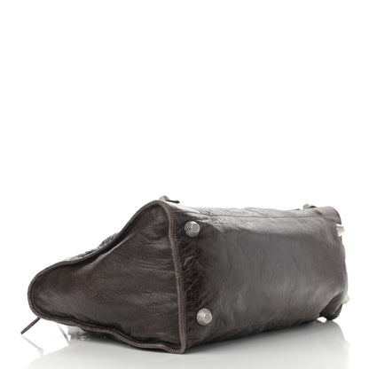 Balenciaga Agneau Giant 21 Silver Hardware Work Charbon 4 of 13