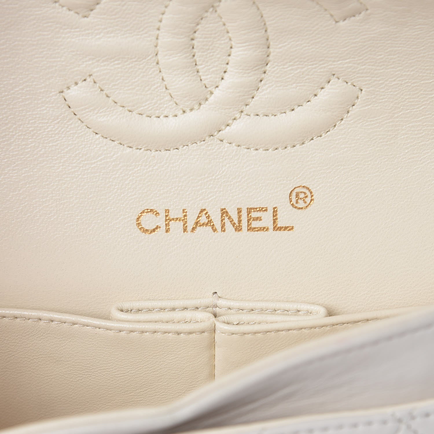Chanel Lambskin Quilted Small Double Flap White 6 of 18