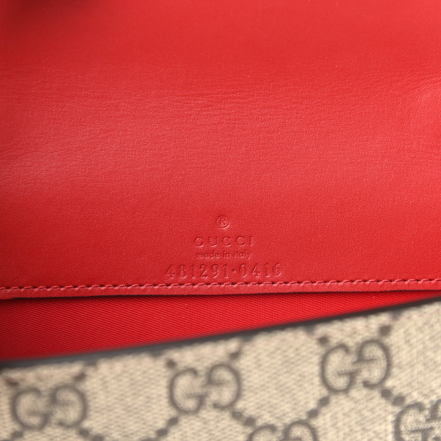 Gucci GG Supreme Monogram Mini Cherry Chain Bag 6 of 8