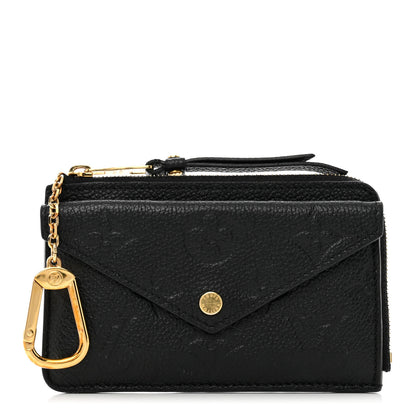 Louis Vuitton Empreinte Recto Verso Card Holder Black 1 of 7