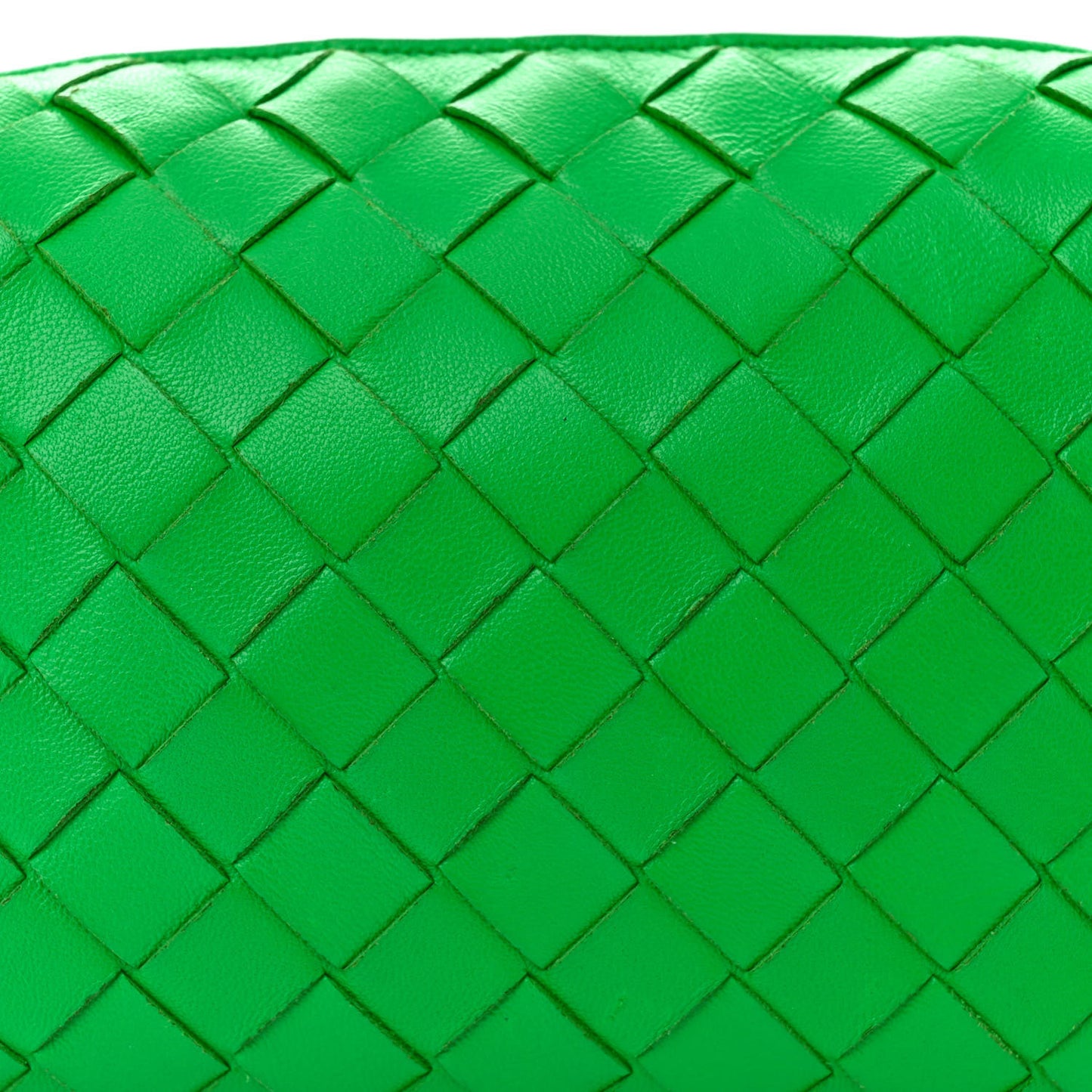 Nappa Intrecciato Mini Loop Camera Bag Parakeet