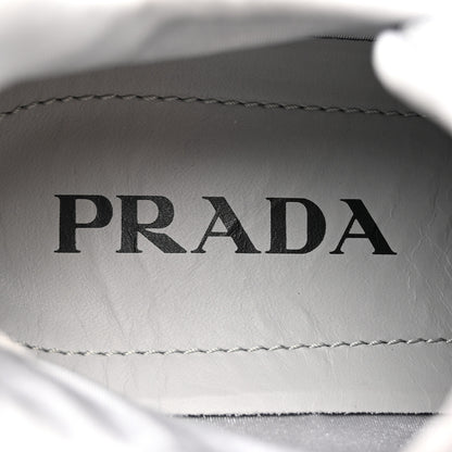 Prada Rubber Technical Knit Fabric Cloudbust Thunder Sneakers 40 Argento 8 of 17