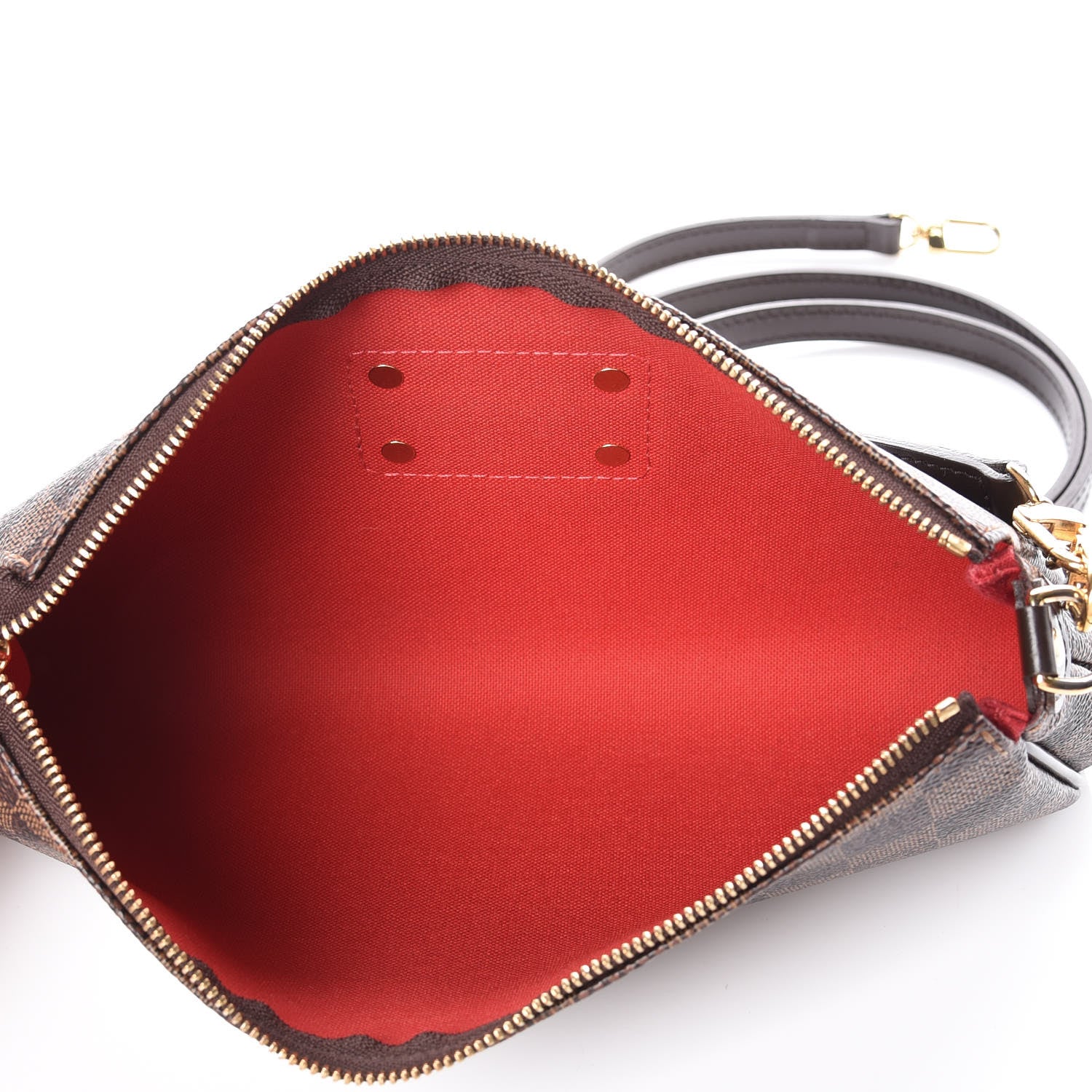 Louis Vuitton Damier Ebene Eva Clutch 7 of 9