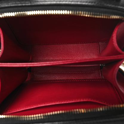 Chanel Caviar Quilted Small CC Filigree Vanity Case Black 5 of 11