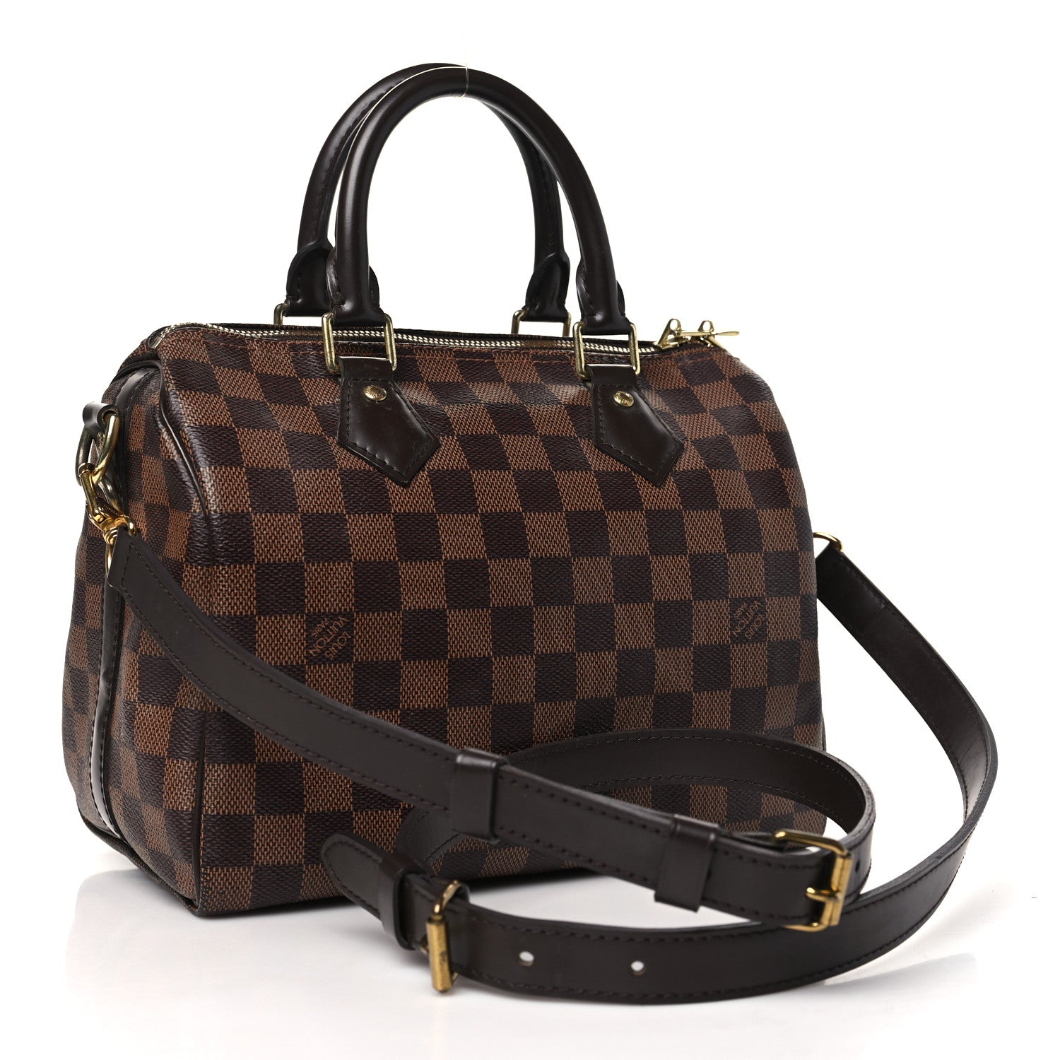 Louis Vuitton Damier Ebene Speedy Bandouliere 25 3 of 9