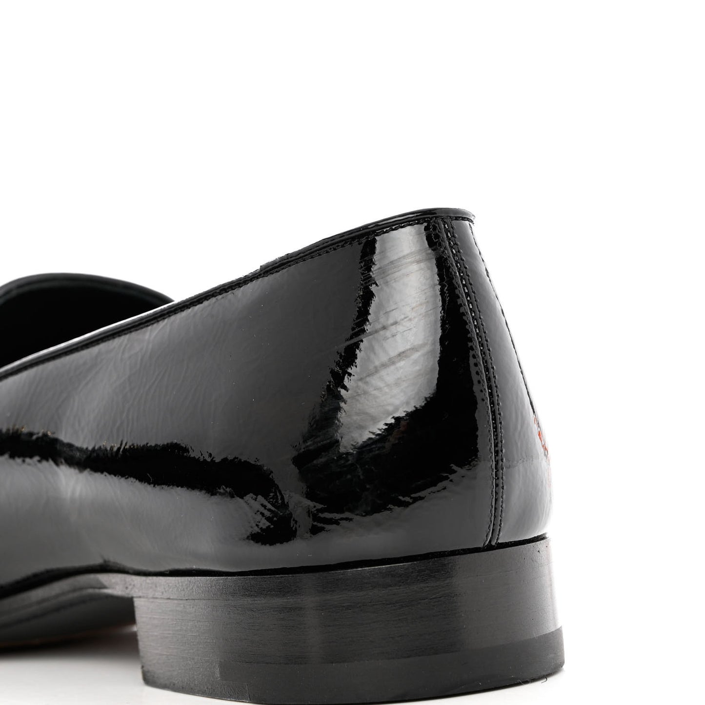 Patent Monogram Mens Club Loafers 11 Anthracite