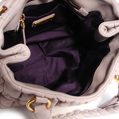 Miu Miu Nappa Matelasse Top Handle Bag Mughetto 7 of 11