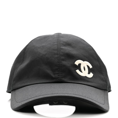 Chanel Cotton CC Cap Hat Black 3 of 9