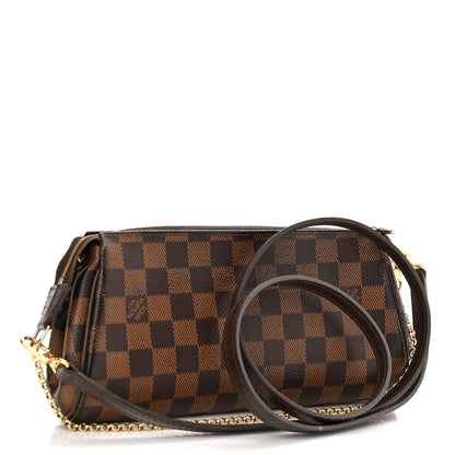 Louis Vuitton Damier Ebene Eva Clutch 3 of 12