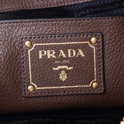 Prada Vitello Daino Hobo Bruciato 6 of 8