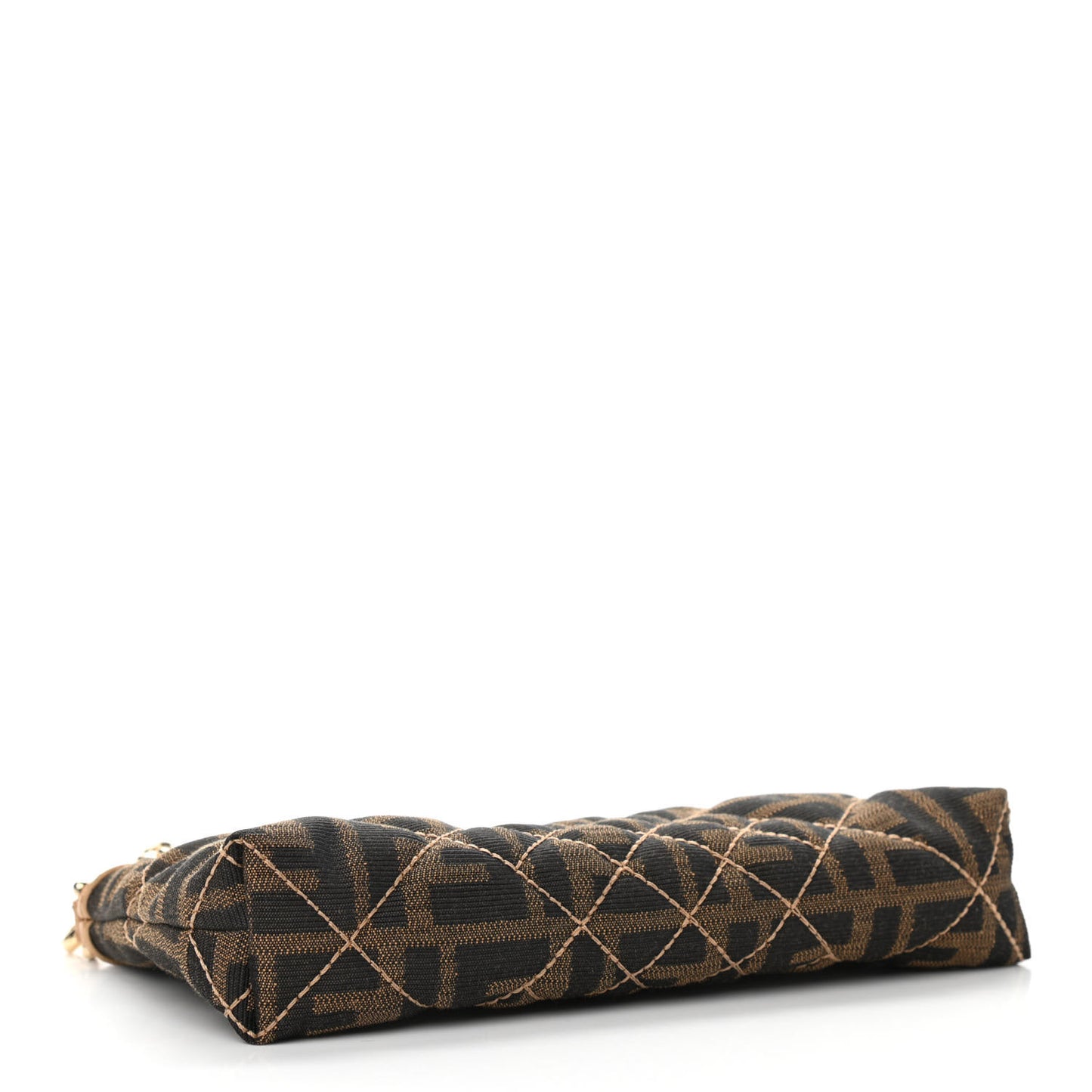 Zucca Quilted Pochette Tobacco