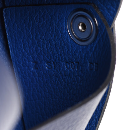 Hermes Evercolor Verso Calvi Card Case Bleu Saphir Bleu France 7 of 8