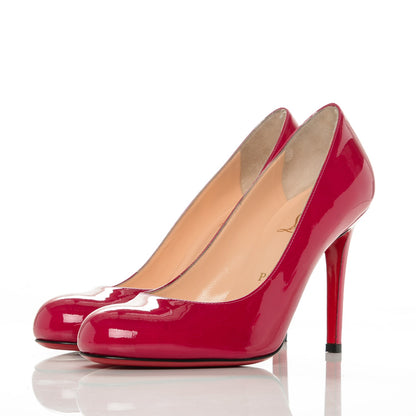 Christian Louboutin Patent Simple 100 Pumps 37 Pivoine 3 of 7