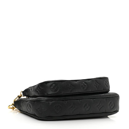 Louis Vuitton Empreinte Monogram Giant Multi Pochette Accessories Black 4 of 11